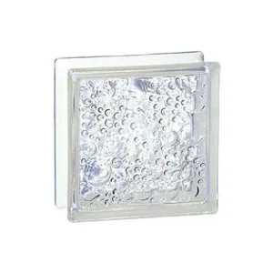 Cărămidă Sticlă La Rochère Clear Bubble 19x19x8 cm